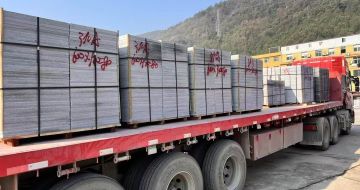 珠海 芝麻灰地铺石出货日常