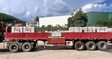 珠海 芝麻灰花岗岩地铺石出货日常