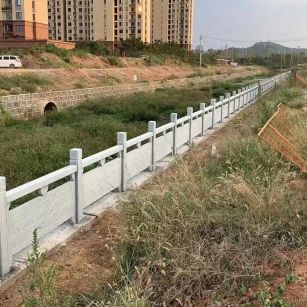 珠海 白麻河道栏杆效果展示图