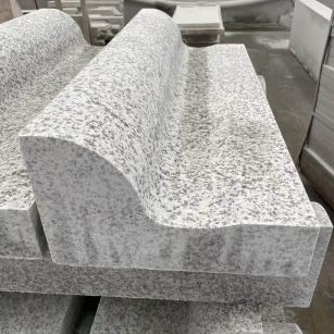 珠海 白麻花岗岩S型路沿石，路侧石，马路牙子等