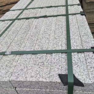 珠海 白麻花岗岩直行盲道石，盲条，地铺石