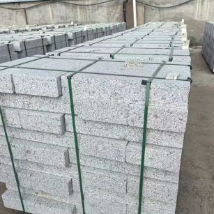 珠海 白麻花岗岩路沿石，弧形路沿石，道牙石，马路牙子，界石，路缘石，平沿石，直岩石，平缘石等