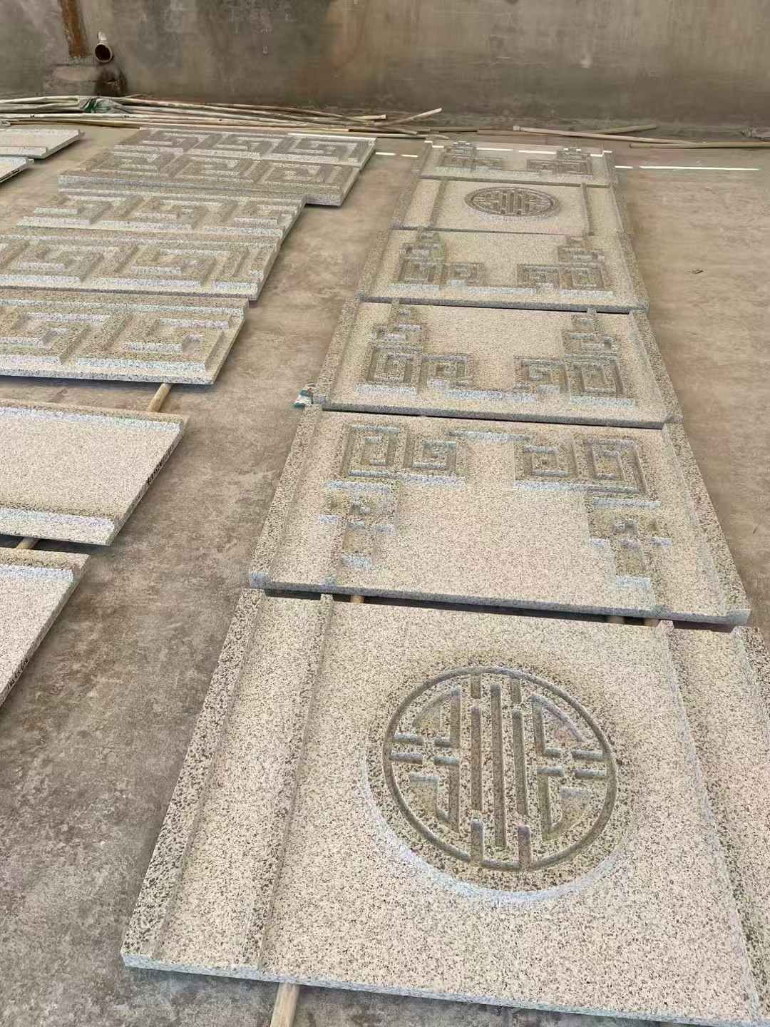 珠海 白麻花岗岩外墙立面雕刻板