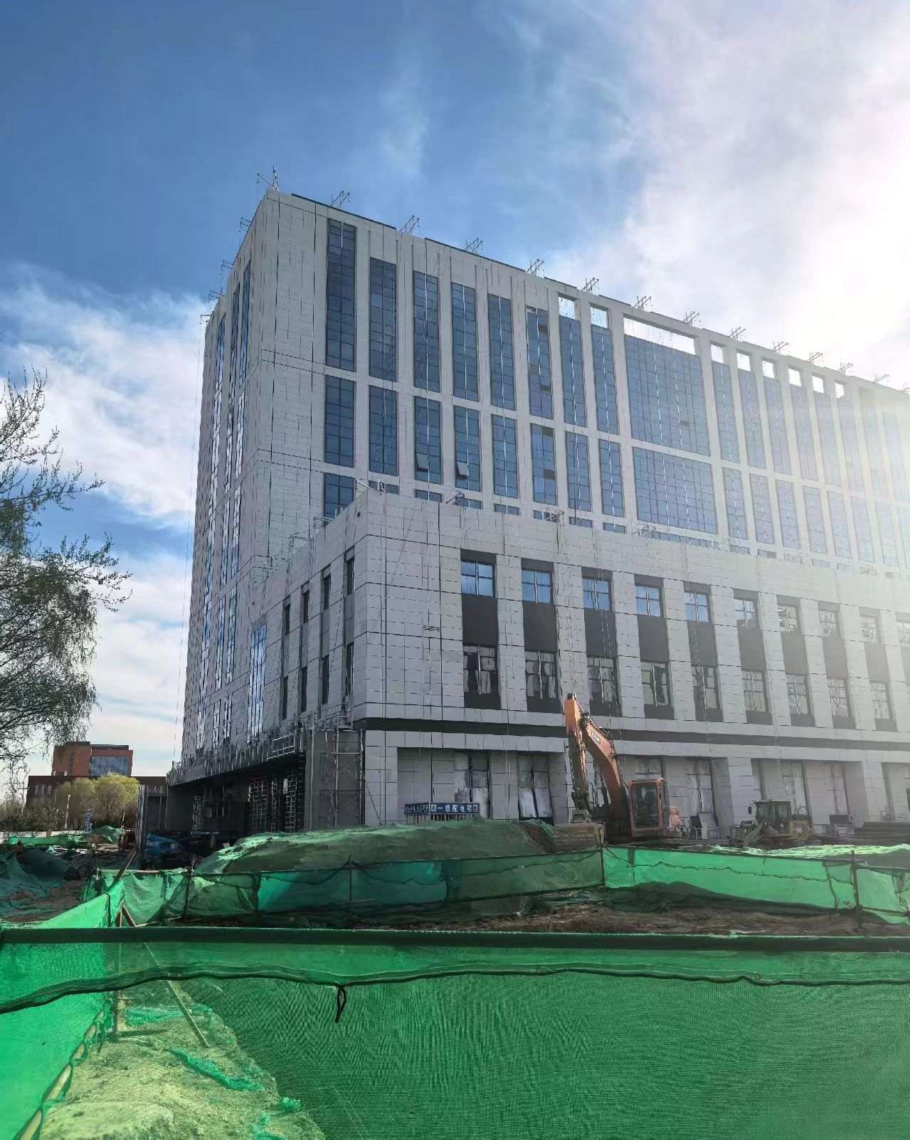 珠海 白麻花岗岩石材外墙干挂