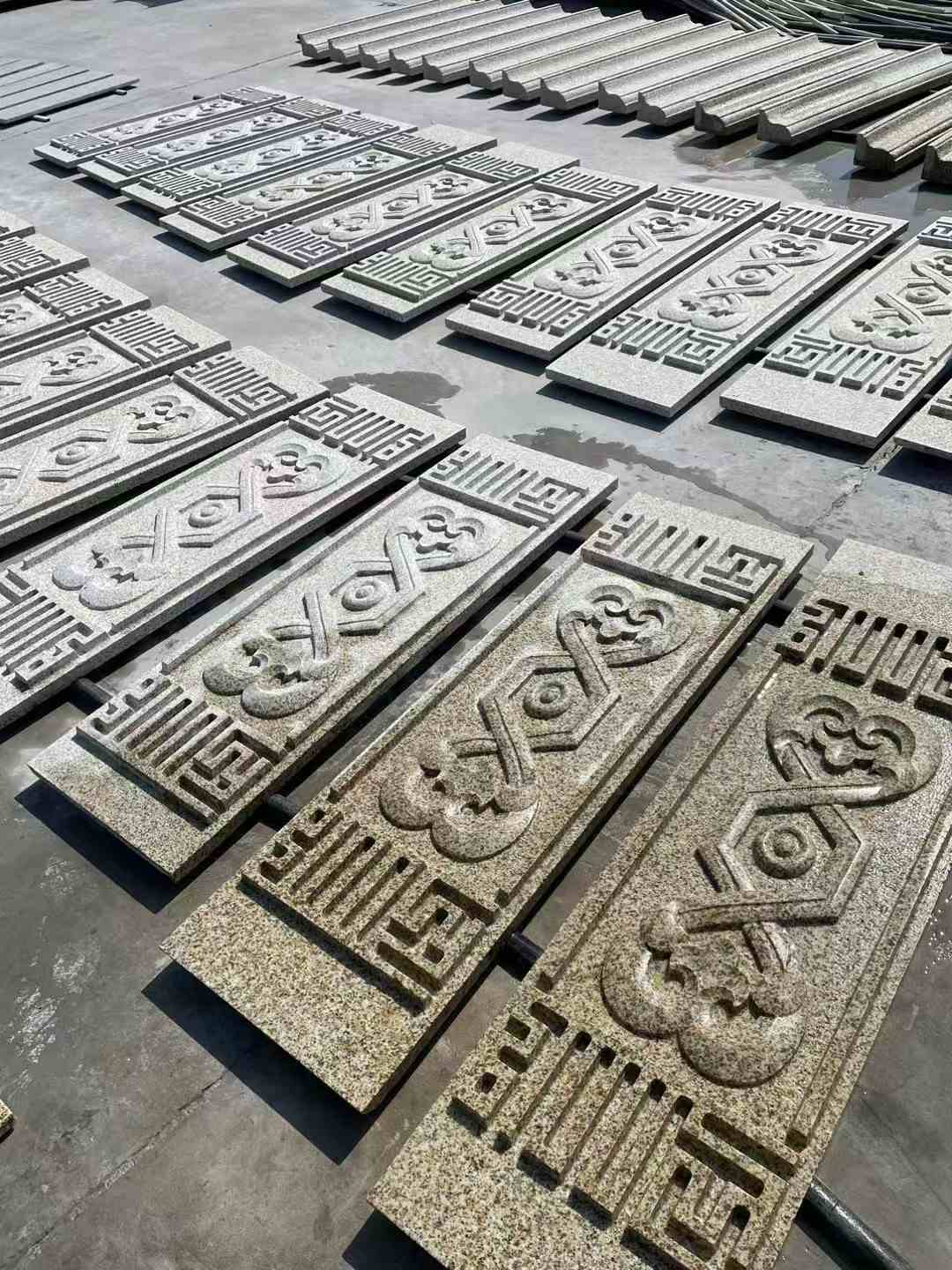 珠海 黄金麻花岗岩外墙雕刻板