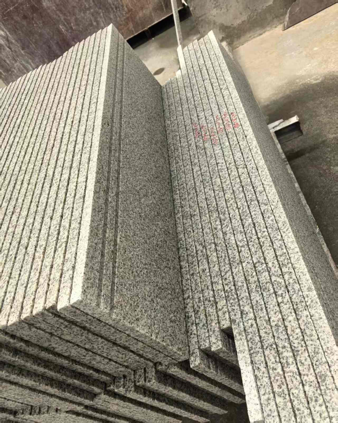 珠海 白麻荔枝面花岗岩楼梯踏步